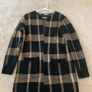 Plaid Cardigan